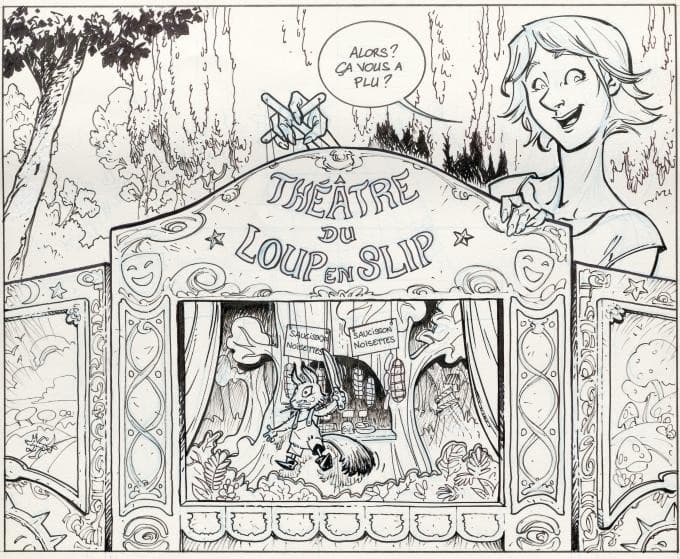 Delcourt et les Vieux Fourneaux en vitrine